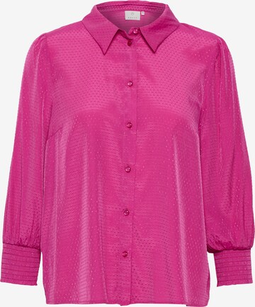 Kaffe Bluse 'Catia' i pink: forside