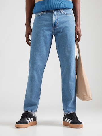 Effilé Jean Abercrombie & Fitch en bleu : devant