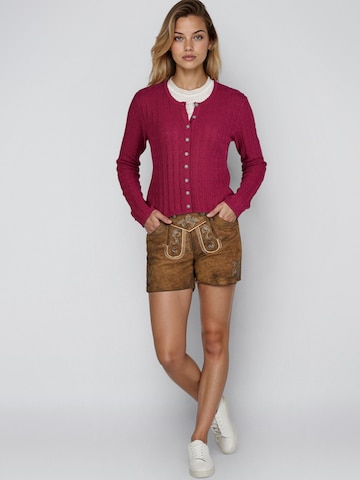 Cardigan 'Hummeltal' SPIETH & WENSKY en violet