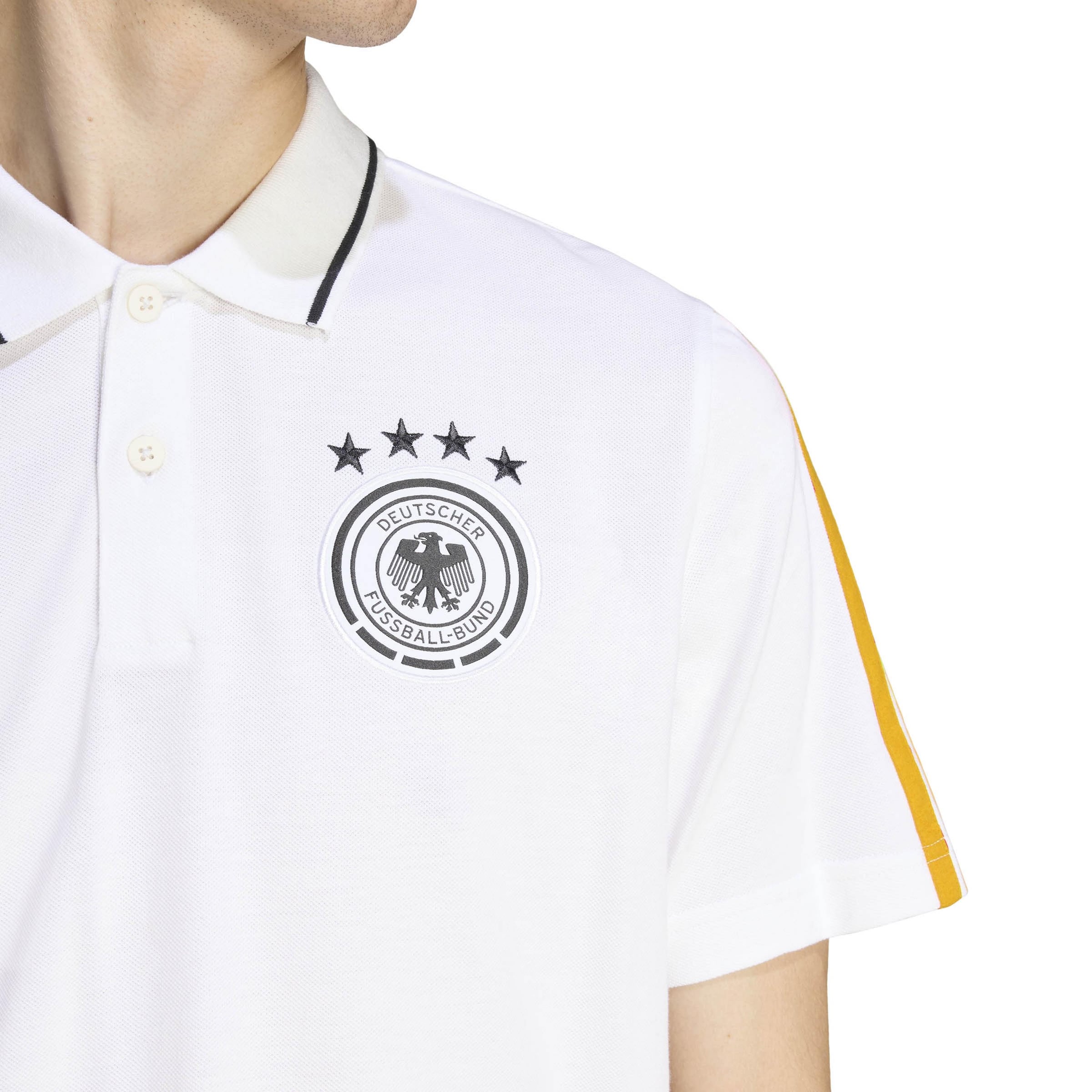 ADIDAS PERFORMANCE - Camisa funcionais 'DFB DNA' em branco
