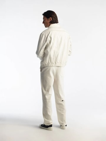 Loosefit Pantalon Giesto en blanc