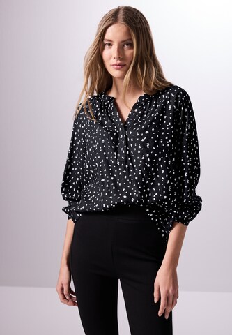 Street One Studio Tunic in Black: front