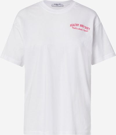 Sublevel Oversized tričko - zelená / jablko / světle růžová / bílá, Produkt