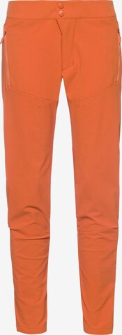 ENDURA Tapered Workout Pants 'MT500 Burner' in Orange: front