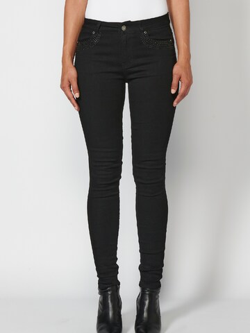 Slimfit Jeans di KOROSHI in nero