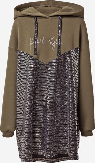 KENDALL + KYLIE Bluzka sportowa 'Mirror' w kolorze khaki / czarny / srebrnym, Podgląd produktu