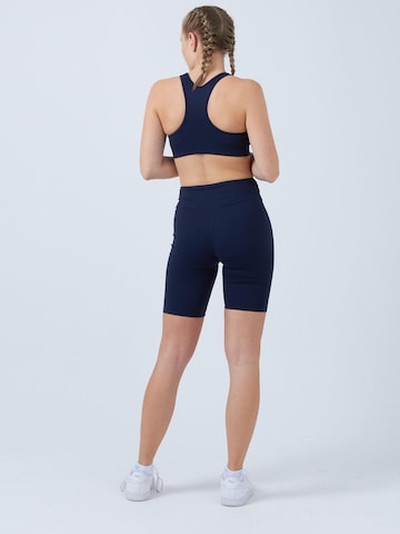 SPORTKIND Skinny Leggings 'Short Tights'‌‌‌‌‌‌‌‌‌‌ in Blau