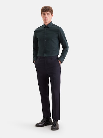 Coupe slim Chemise business 'Uni' SEIDENSTICKER en vert