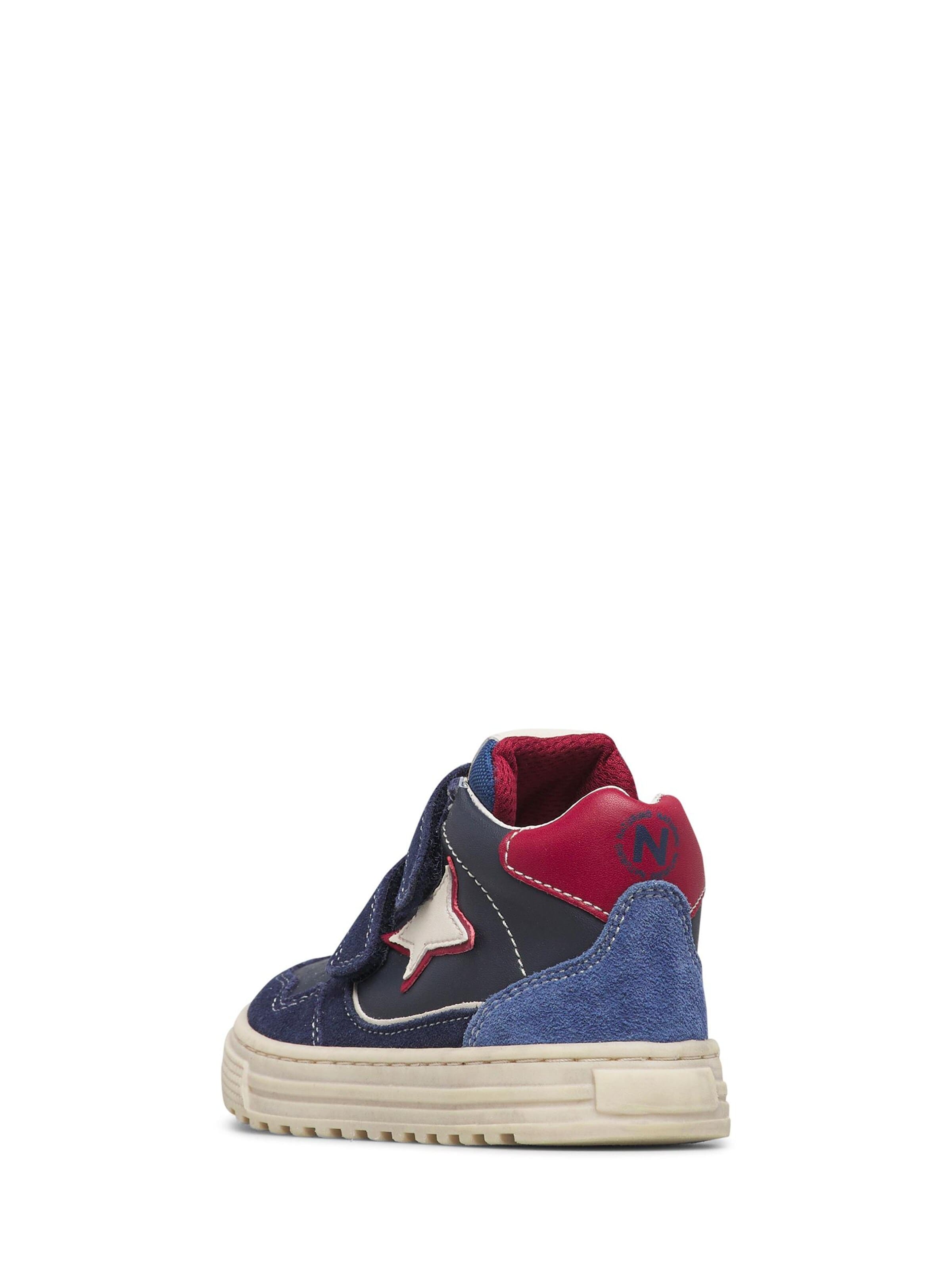 NATURINO Sneakers 'HESS HIGH 3 VL.' in Blauw