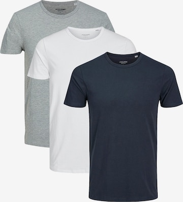 JACK & JONES Shirt 'Basic' in Blue: front