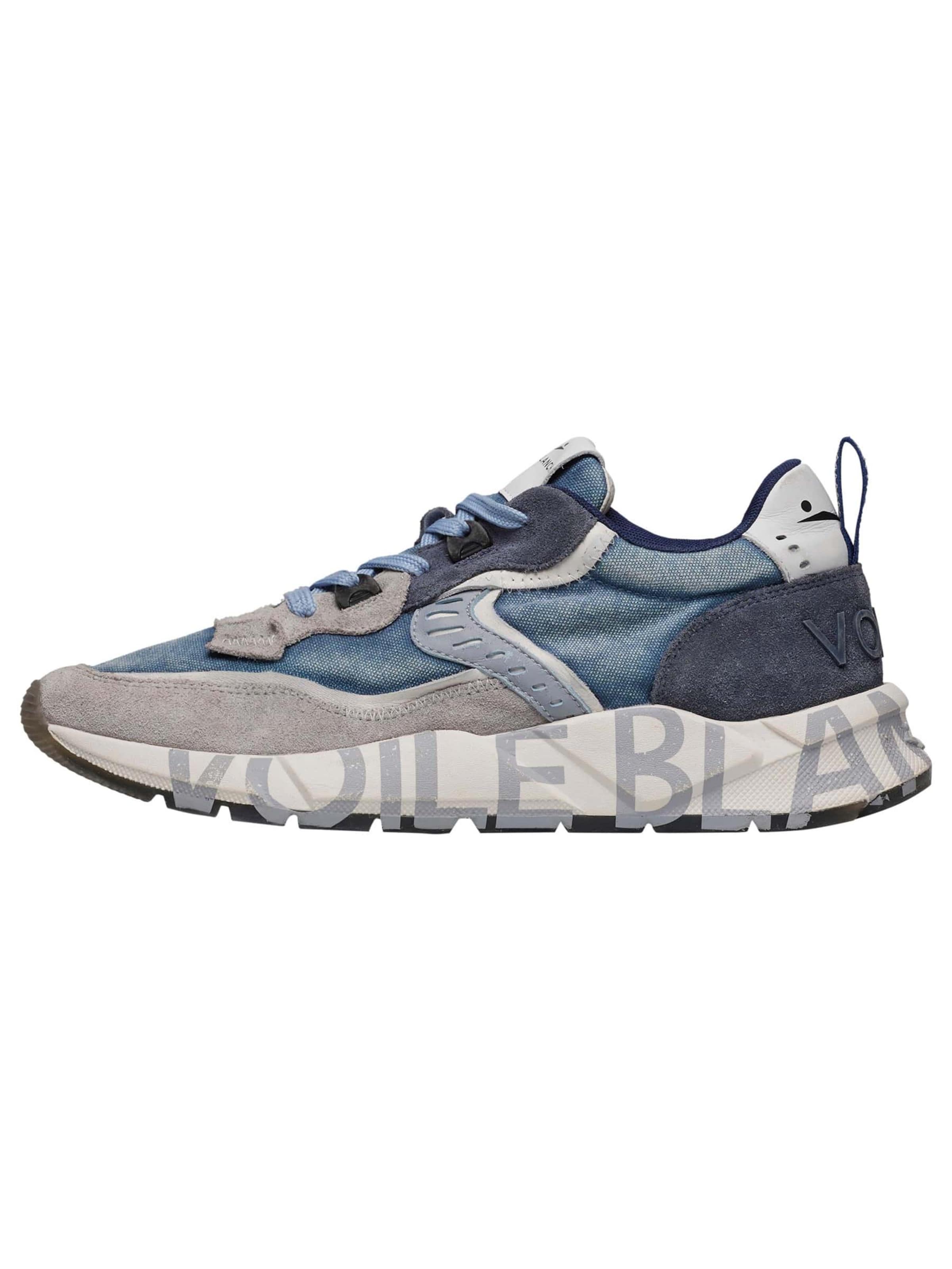 Voile blanche Sneakers laag 'CLUB01.' in Blauw: voorkant