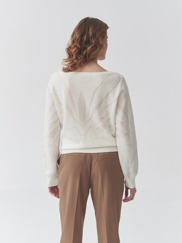 Pull-over 'Finn' TATUUM en blanc