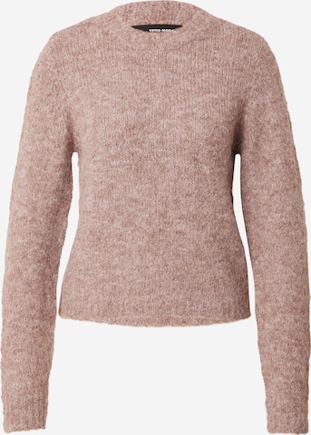 ruda VERO MODA Megztinis 'Novah': priekis
