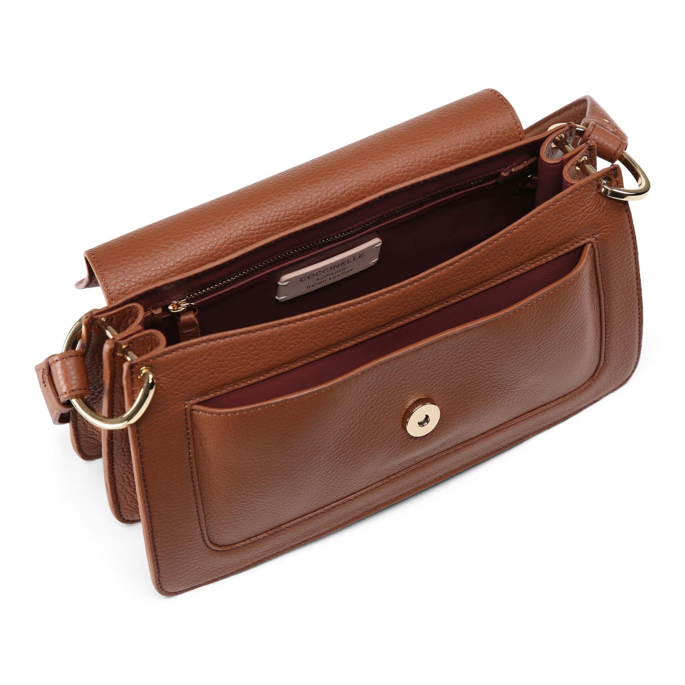 Coccinelle Schoudertas 'Me' in Bruin