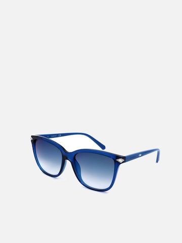 Swarovski Sonnenbrille 'Swarovski SK0192 Shiny blue  55/17/140 Women Sunglasses'‌‌‌‌‌‌‌‌ in Blau