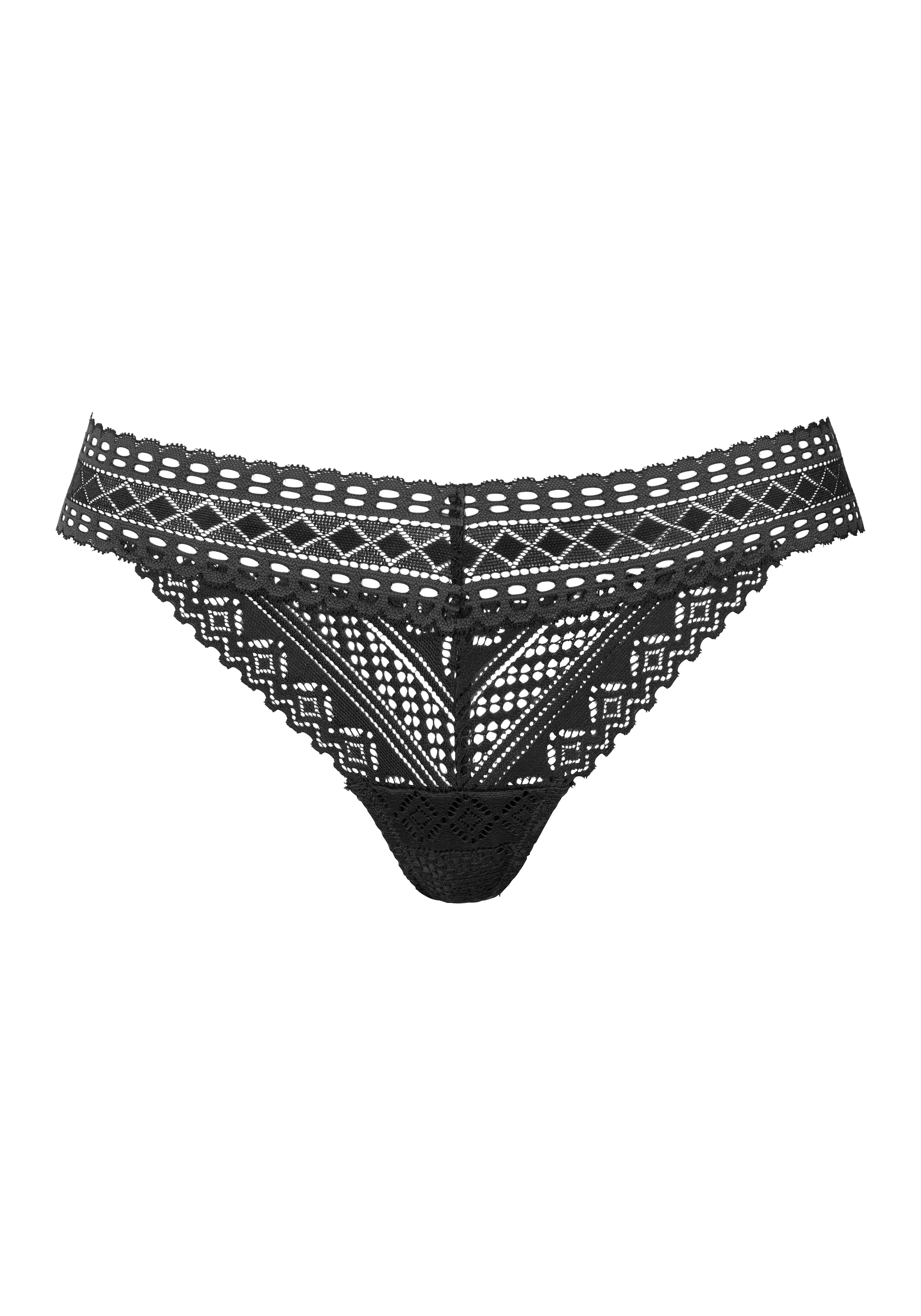 LASCANA Thong in Black