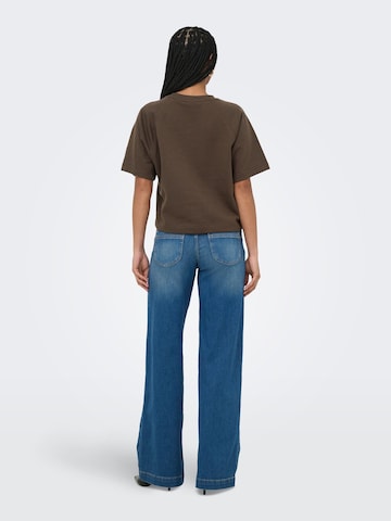 Sweat-shirt 'ONLOfelia' ONLY en marron