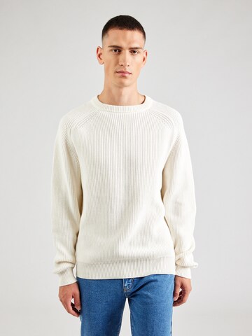 TRAPP Sweater in White: front