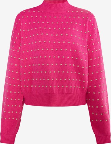 Pull-over 'Imane' faina en rose : devant