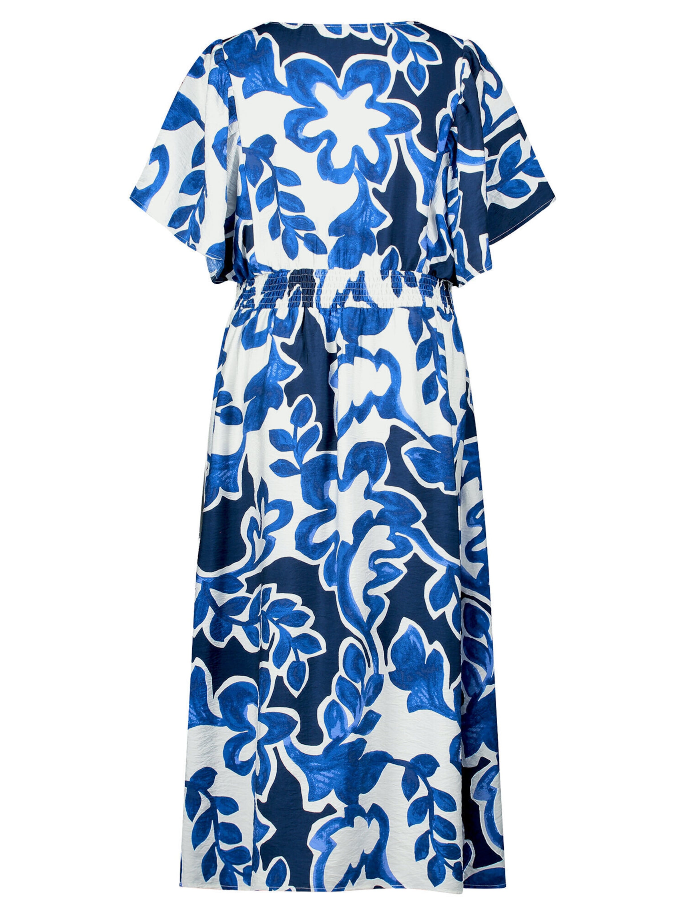 Betty & Co Sommerkleid mit Blumenprint in Weiß