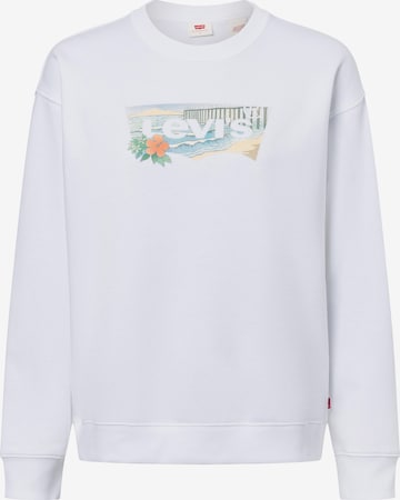 LEVI'S ® Sweatshirt ' ' in Wit: voorkant