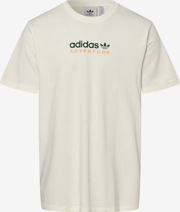 ADIDAS ORIGINALS Shirt in White: front