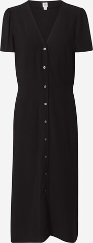 GAP Shirt Dress in Black: front