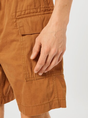 LEVI'S ® Loosefit Cargohose 'Cargo Short Style' in Braun