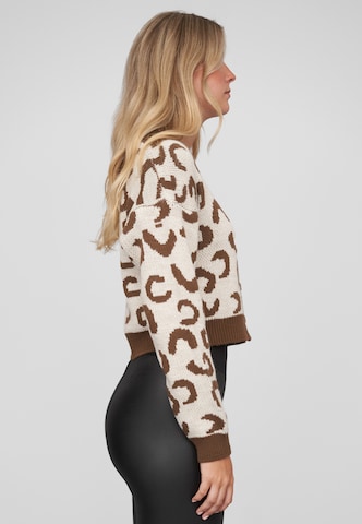 Cloud5ive Strickjacke in Weiß