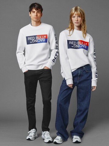 Sweat-shirt Red Bull Racing x Pepe Jeans en blanc