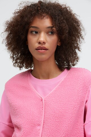 SENSES.THE LABEL Knitted Vest in Pink