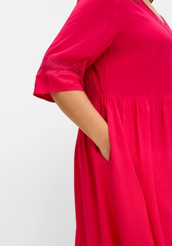 SHEEGO - Vestido de verano en rosa