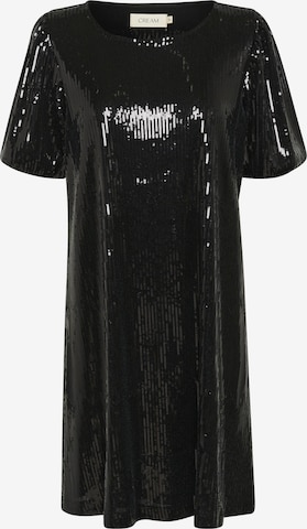 Robe de cocktail 'Festi' Cream en noir : devant