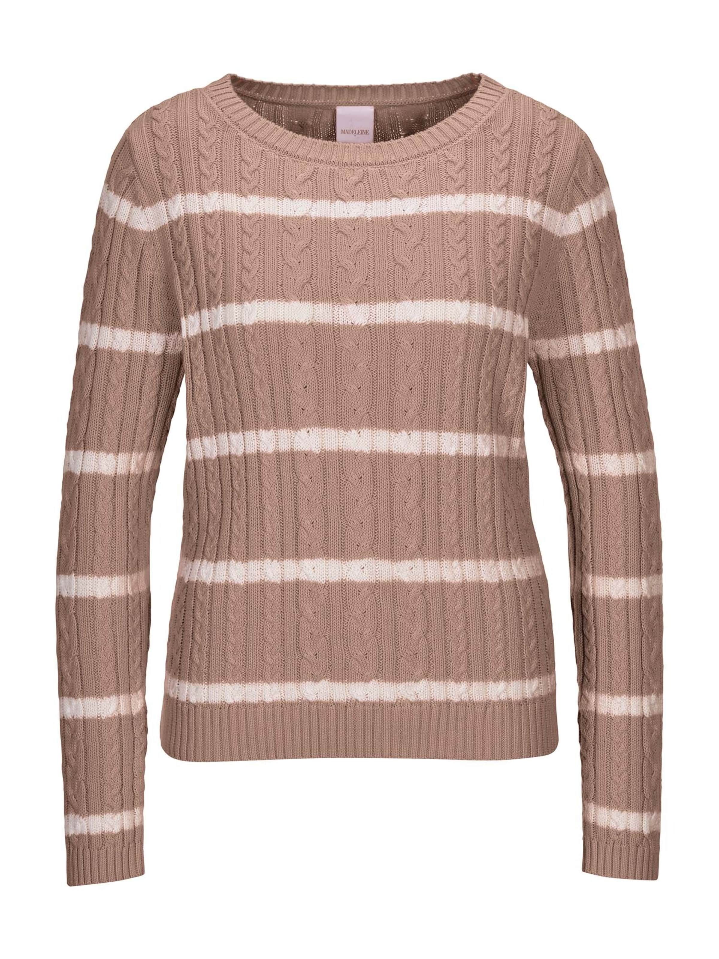 MADELEINE Trui in Grijs: voorkant