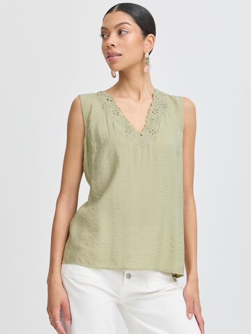 b.young - Blusa 'BYHavala' en verde: frente