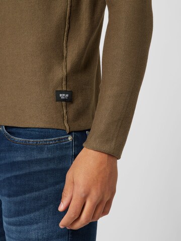 REPLAY Sweater in Green