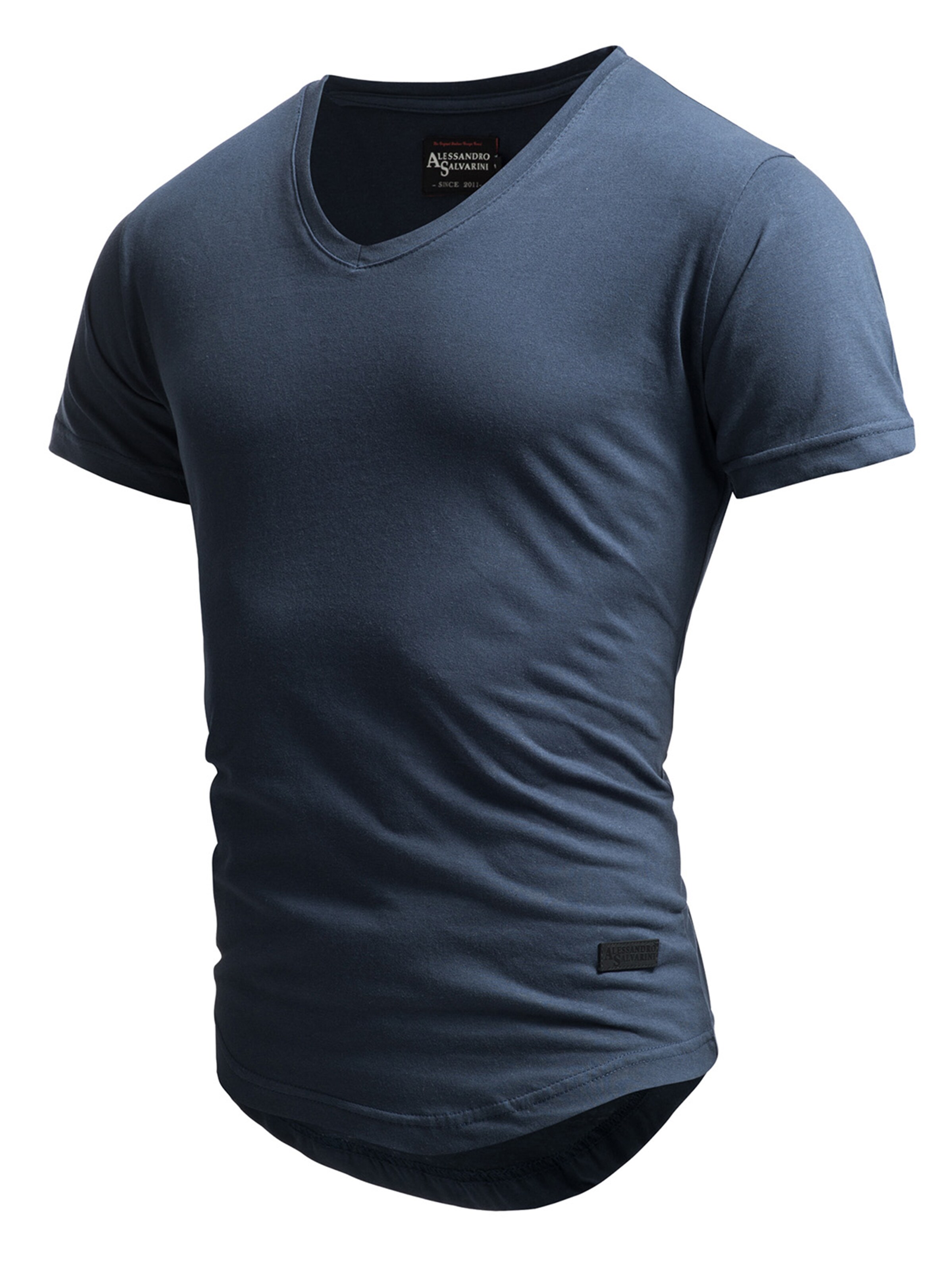 Alessandro Salvarini T-Shirt in Blau