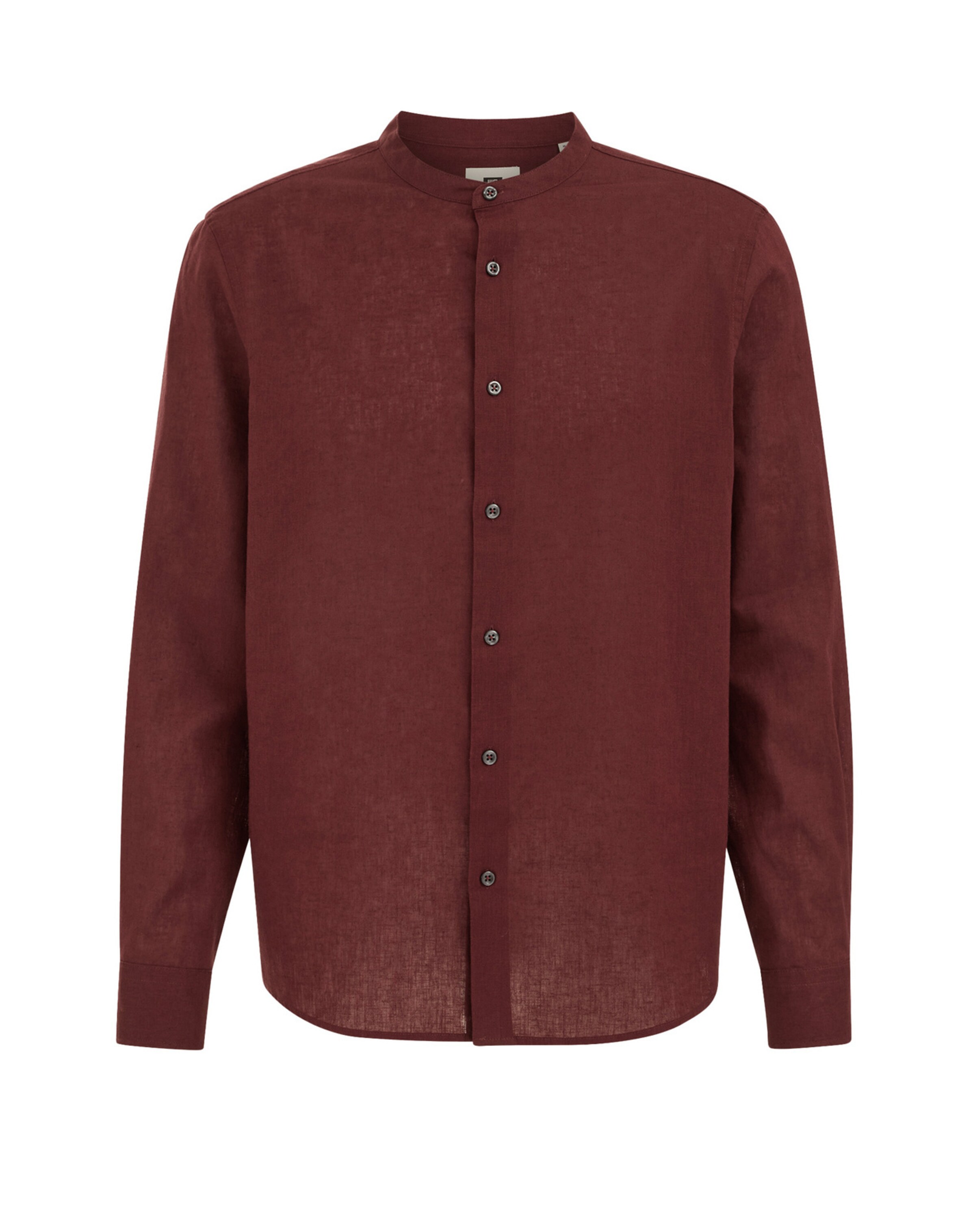 WE Fashion Классический крой Деловая рубашка в Красный: спереди