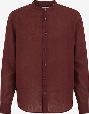 raudona WE Fashion Patogus modelis Dalykinio stiliaus marškiniai: priekis