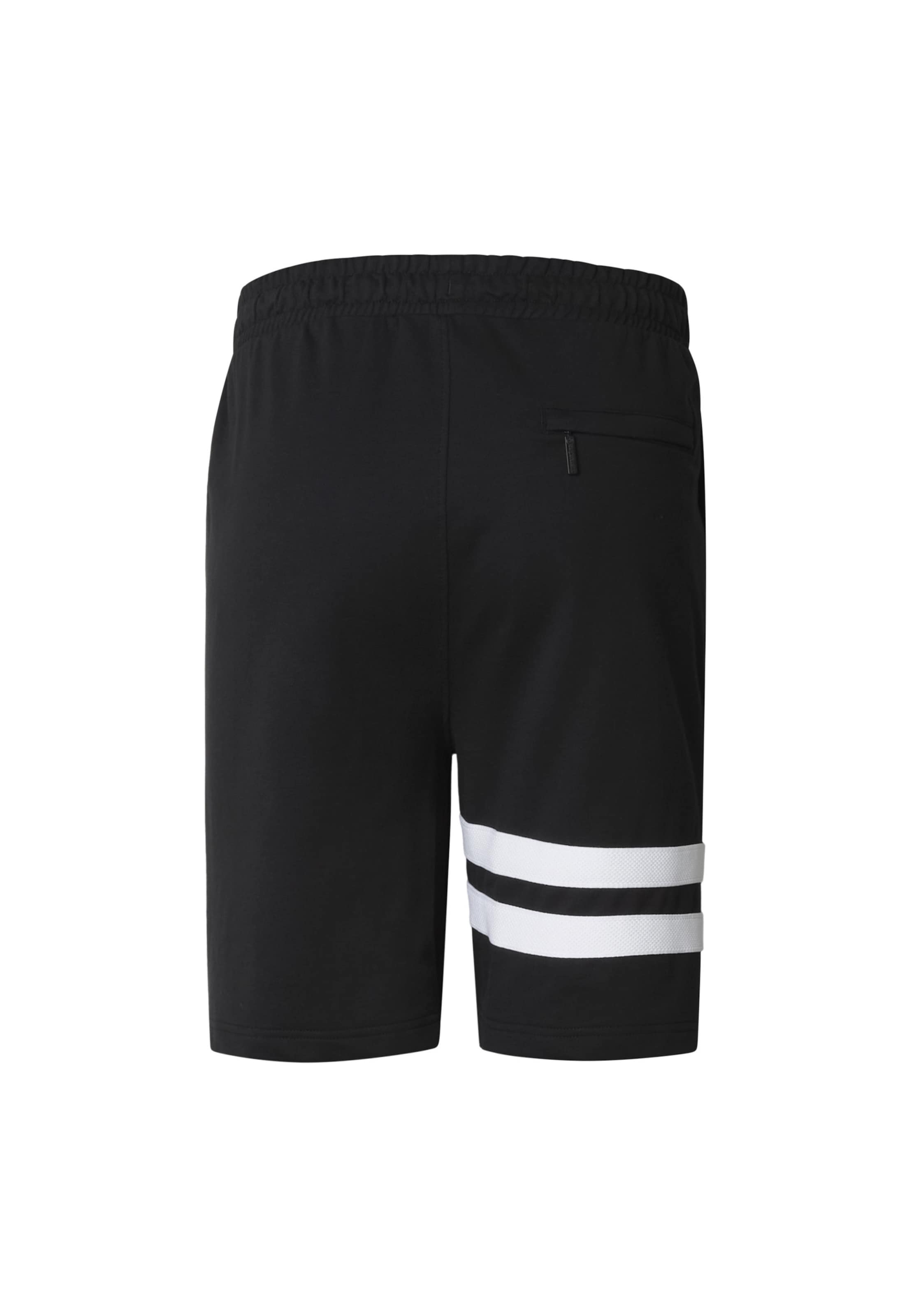 Sergio Tacchini Regular Pants 'Egeo' in Black