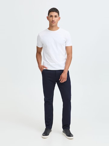 BLEND Slimfit Chino hlače 'Langford' | modra barva: sprednja stran