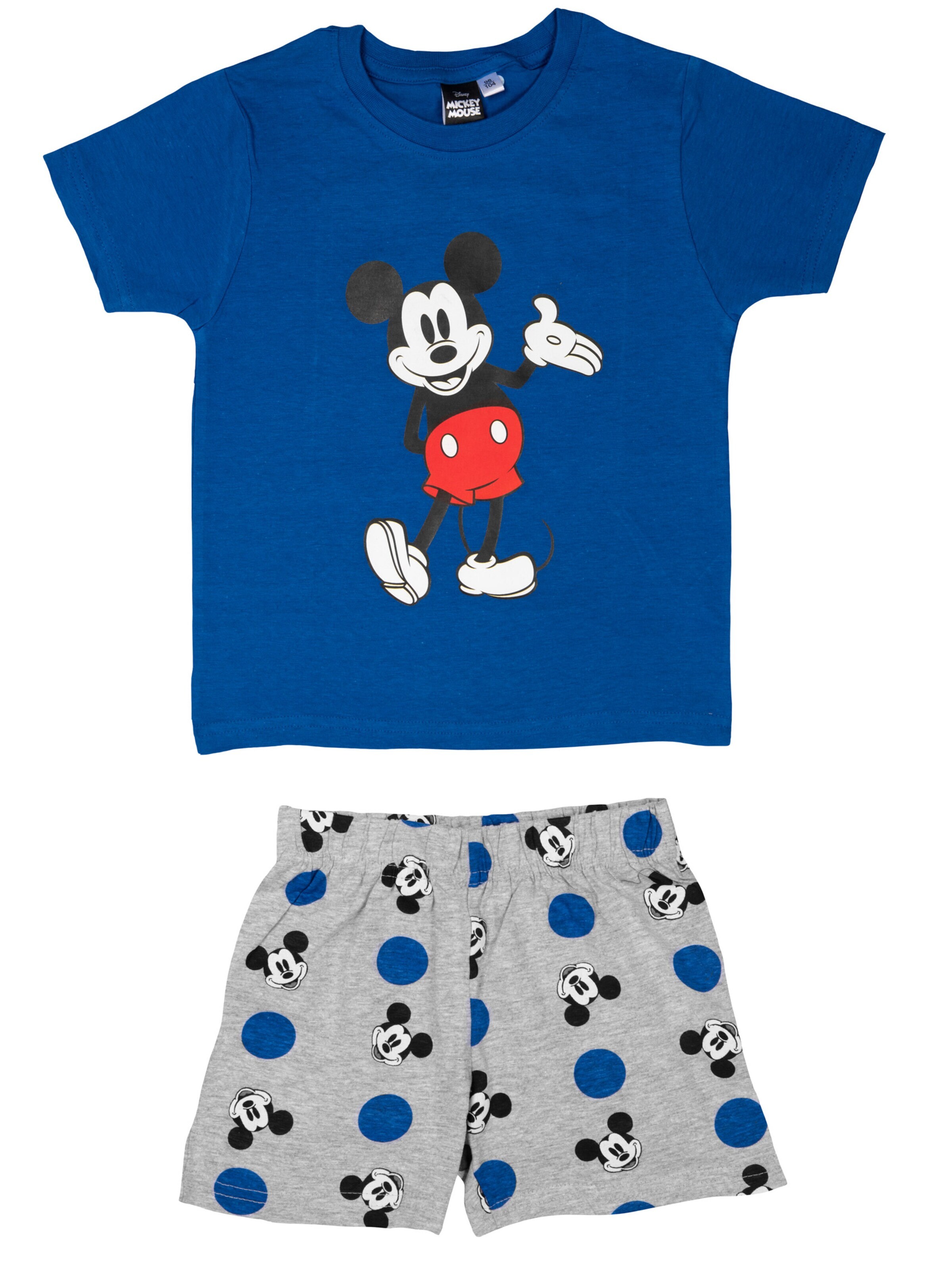 MICKEY MOUSE Pajamas 'Disney' in Blue: front
