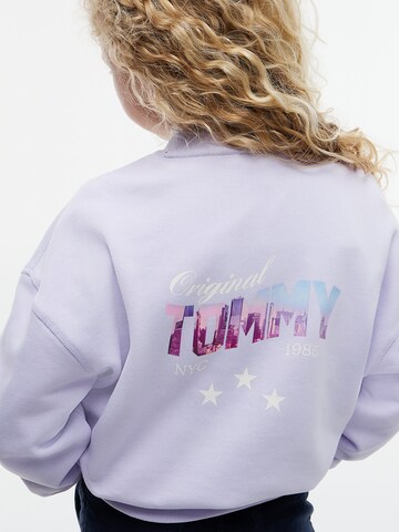 Sweat-shirt TOMMY HILFIGER en violet