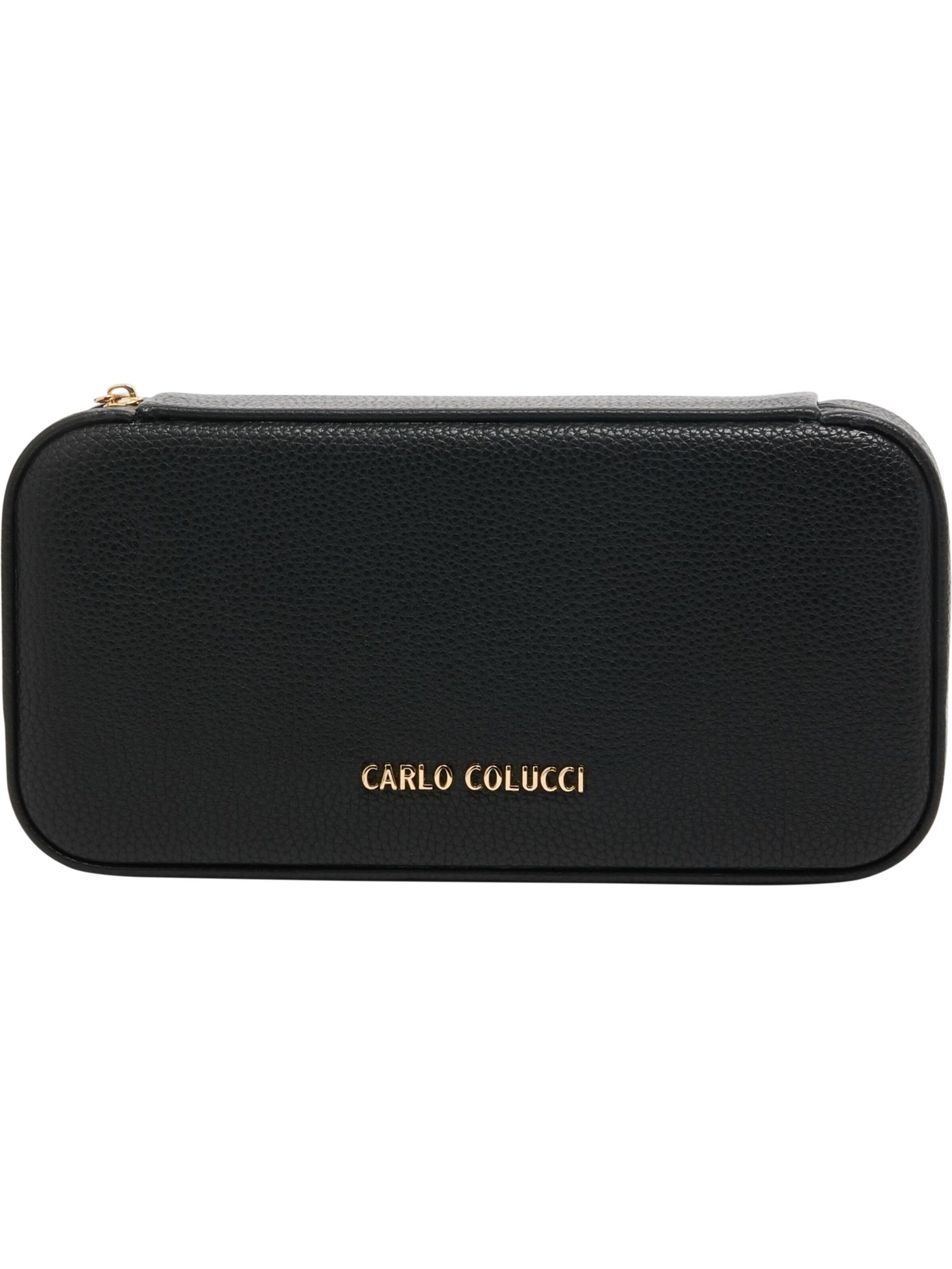 Carlo Colucci Toilettas ' DeGiovanni ' in Zwart: voorkant