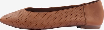 D.MoRo Shoes Ballet Flats 'Melnox' in Brown: front
