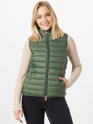 Gilet 'CHARLOTTE' di SAVE THE DUCK in verde: frontale