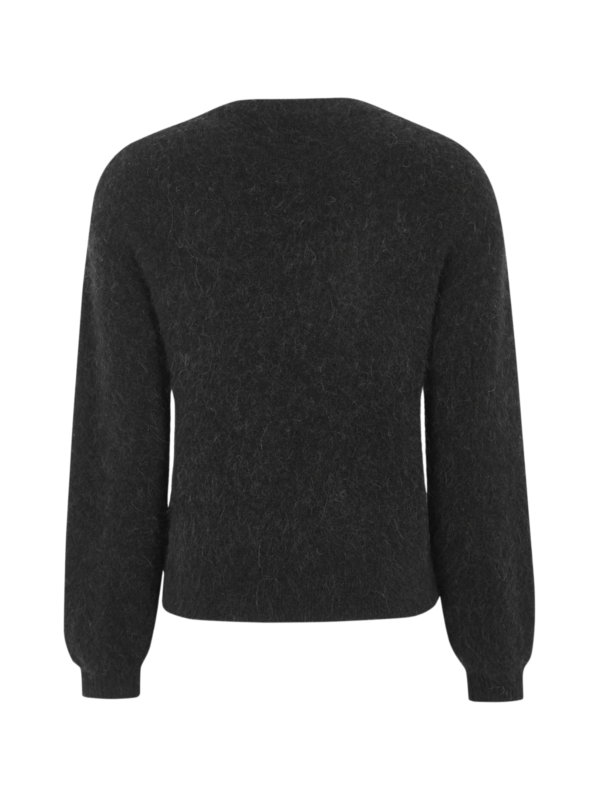 Pulover ' SRAllison ' de la Soft Rebels pe negru: spate
