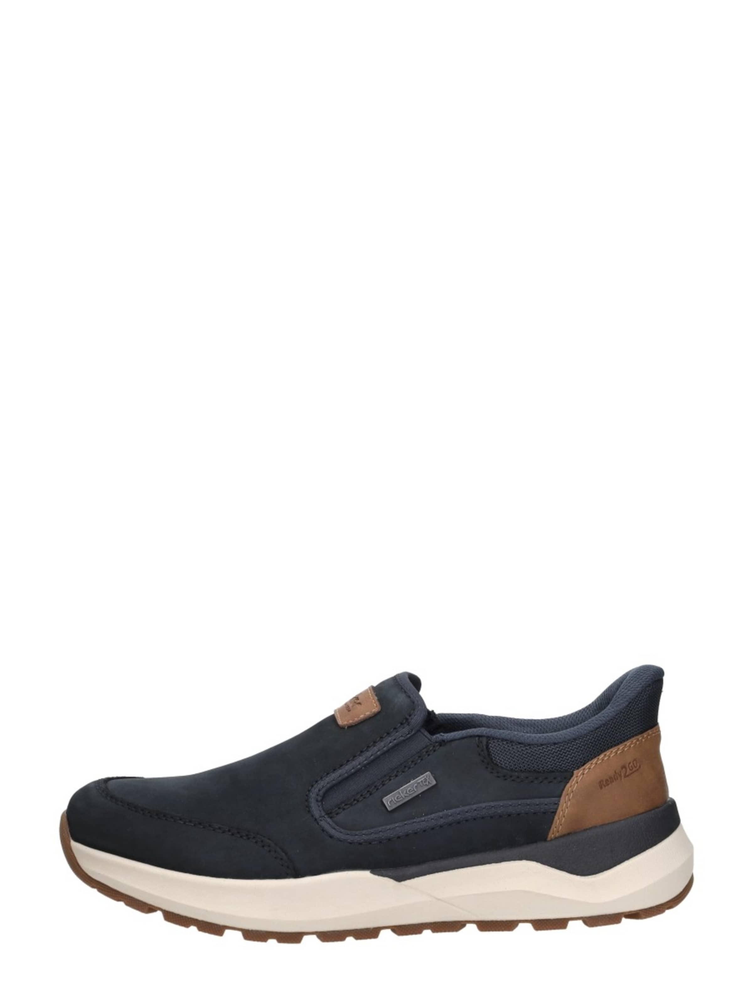Rieker Instappers 'Sportief' in Blauw: voorkant