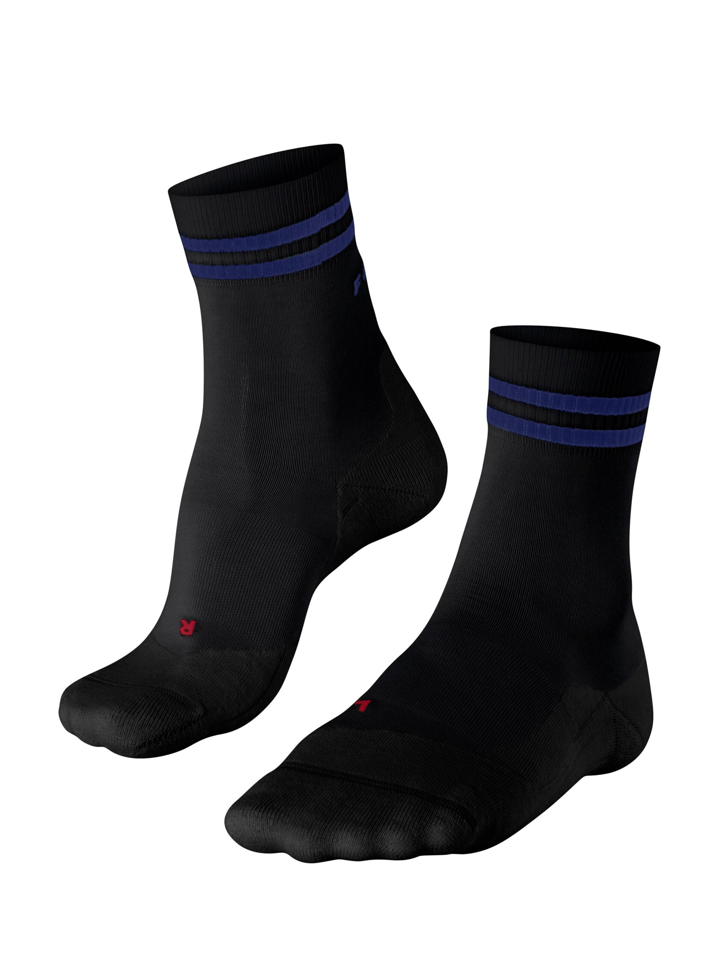 FALKE Athletic Socks 'RU4 Endurance' in Black: front