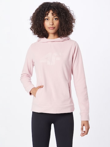 4F Sportief sweatshirt in Oranje: voorkant